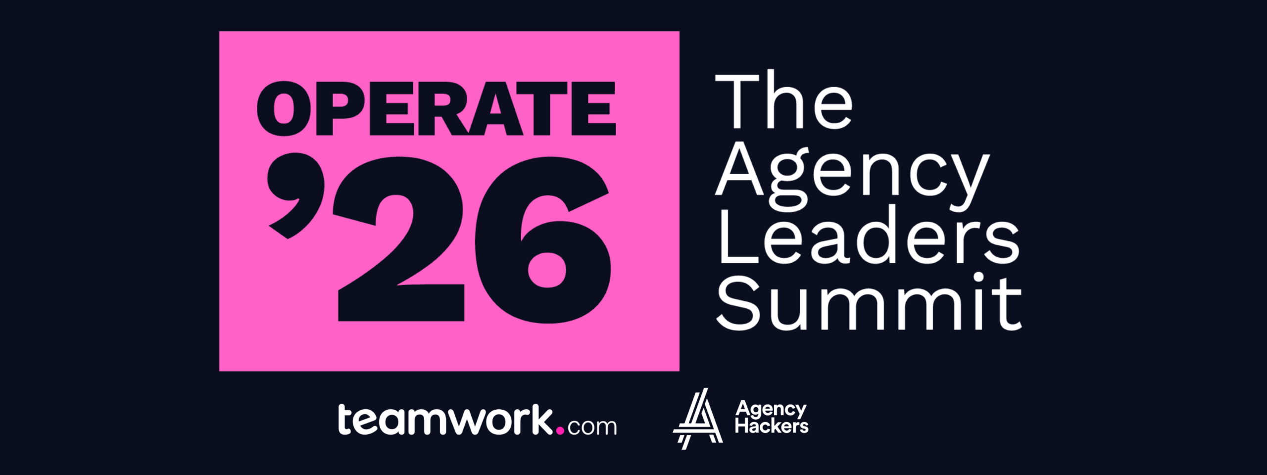 Operate ’26 – The Agency Leaders Summit